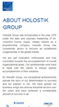 Mobile Screenshot of holostikgroup.com